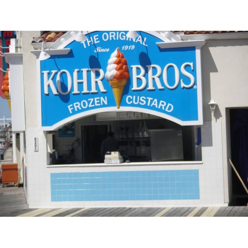 Ice Cream seller, Kohr Bros